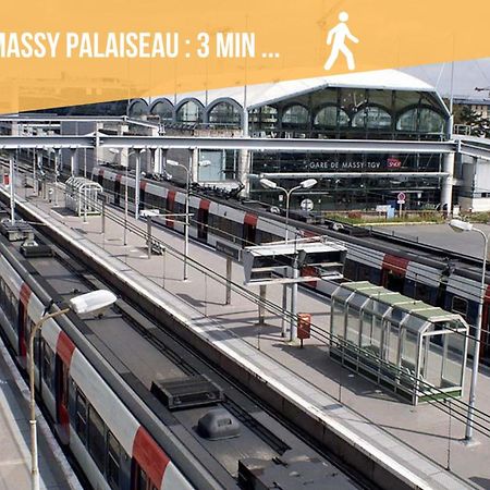 Cozy Appart 5 A 3' De La Gare - Cozy Houses Palaiseau Zewnętrze zdjęcie
