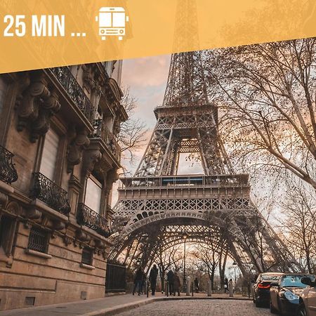 Cozy Appart 5 A 3' De La Gare - Cozy Houses Palaiseau Zewnętrze zdjęcie